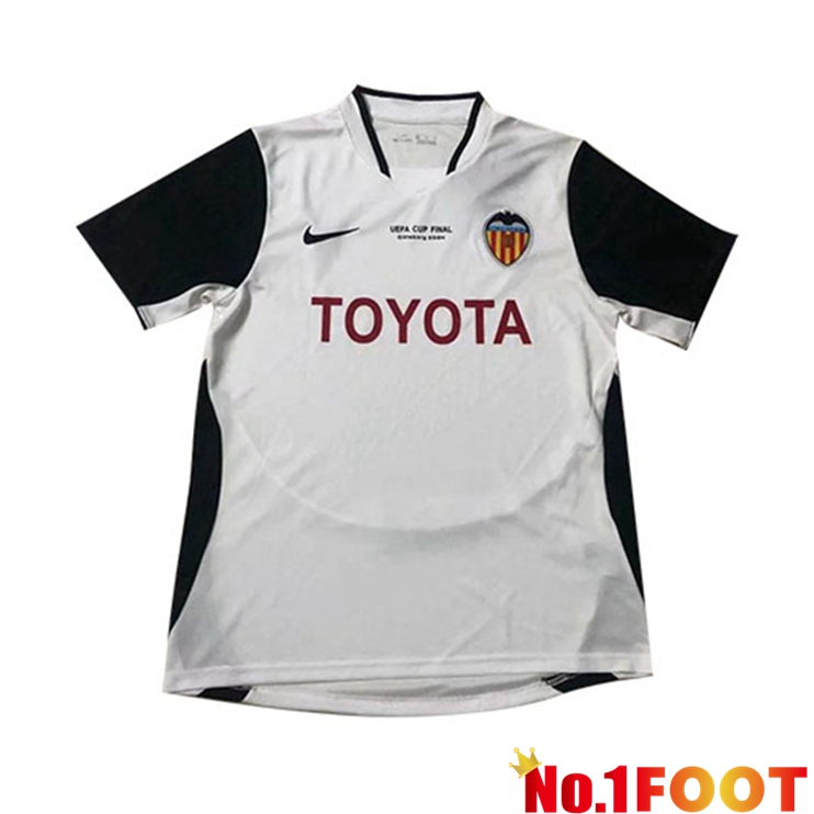 Valencia CF Retro Home Jersey White 2003-2004