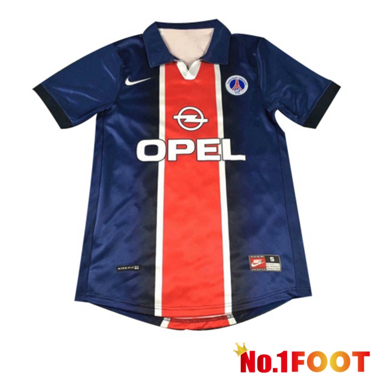 Paris PSG Retro Home Jersey Blue 1998-1999