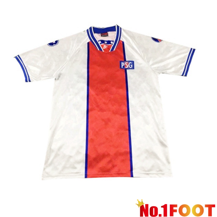 Paris PSG Retro Away Jersey White 1994-1995