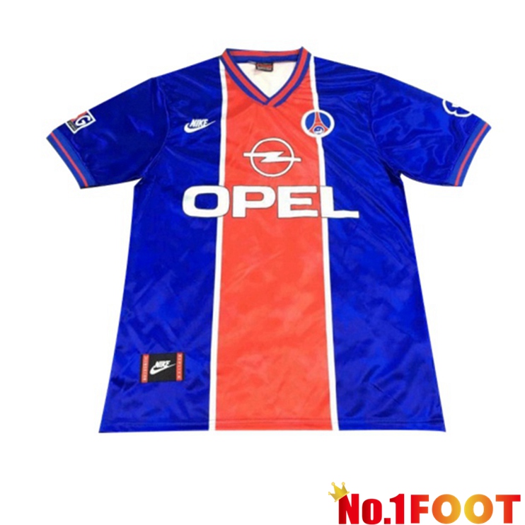 Paris PSG Retro Home Jersey Blue 1995-1996