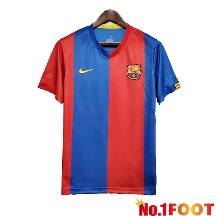 FC Barcelona Retro Home Jersey Red Blue 2006-2007