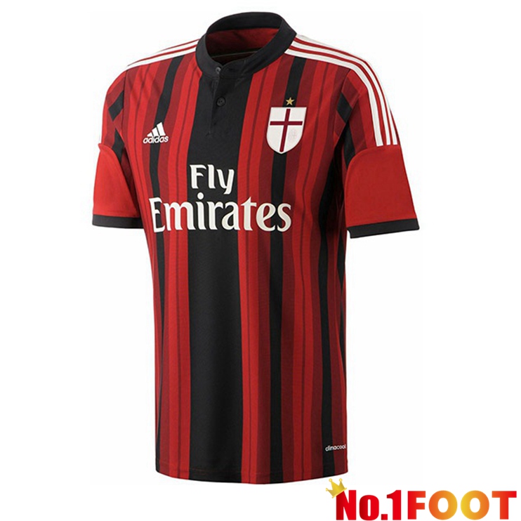 AC Milan Retro Home Jersey Red 2014-2015