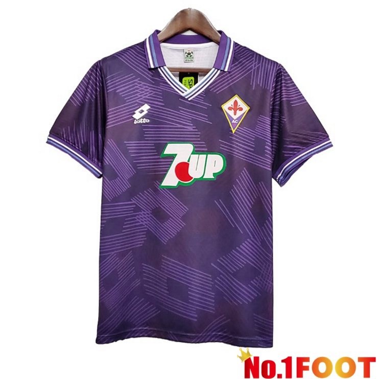 ACF Fiorentina Retro Home Jersey Purple 1992-1993