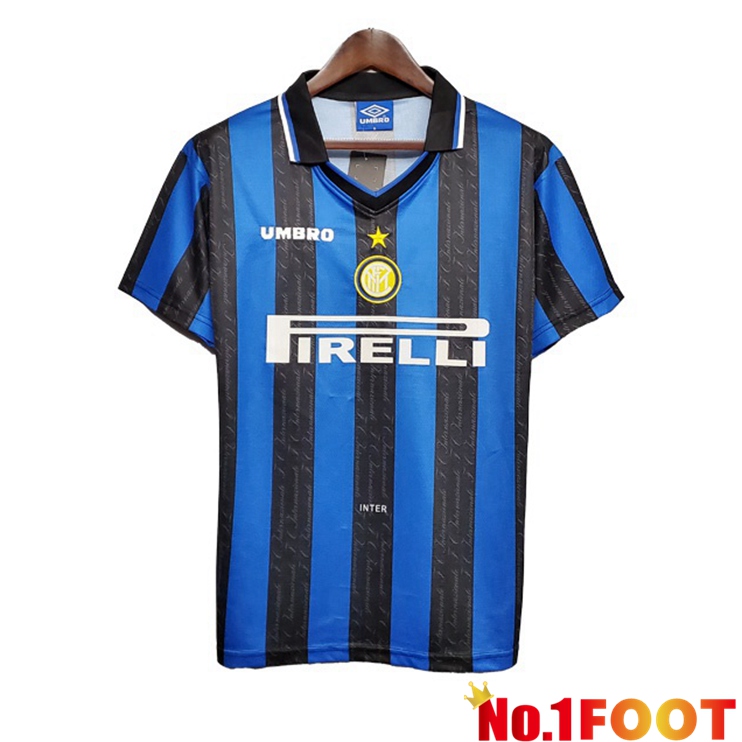 Inter Milan Retro Home Jersey Blue 1997-1998