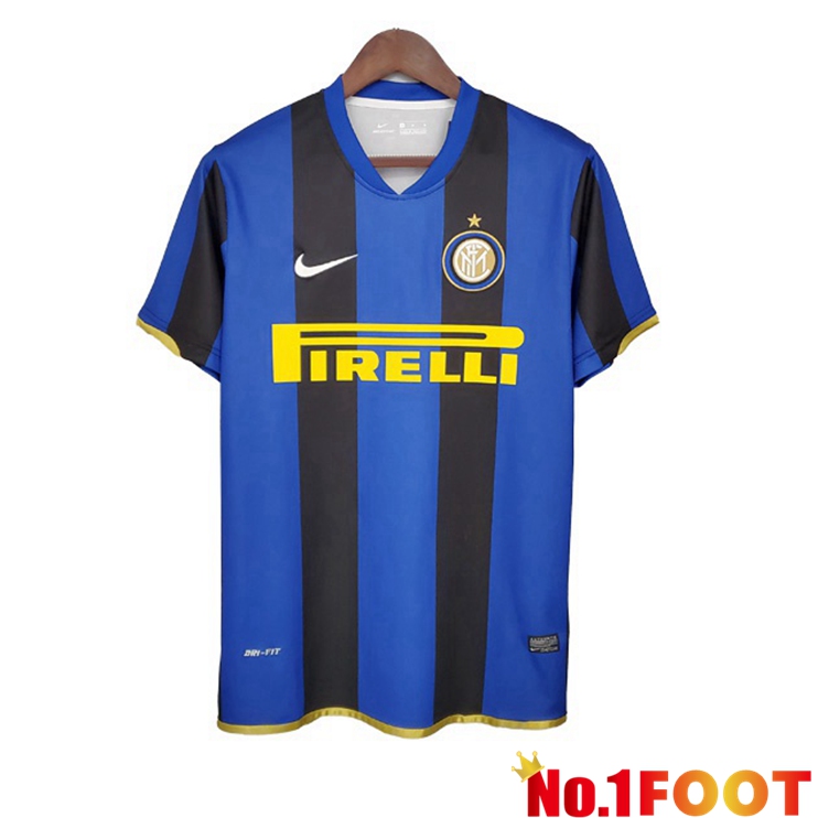 Inter Milan Retro Home Jersey Blue 2008-2009