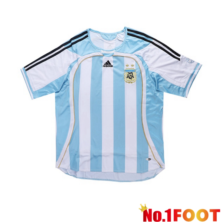 Argentina Retro Home Jersey Blue 2006 World Cup