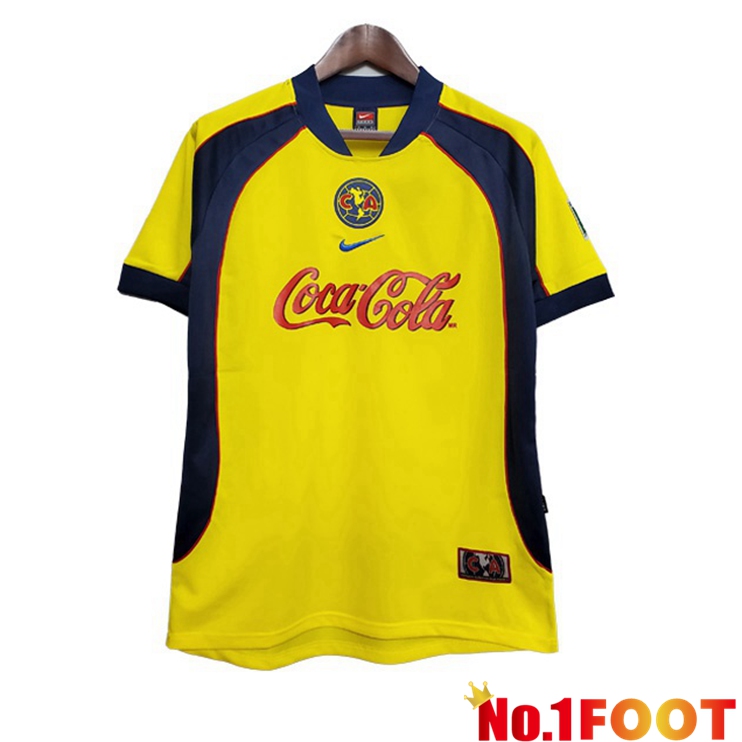 Arsenal Retro Home Jersey Yellow 2001-2002