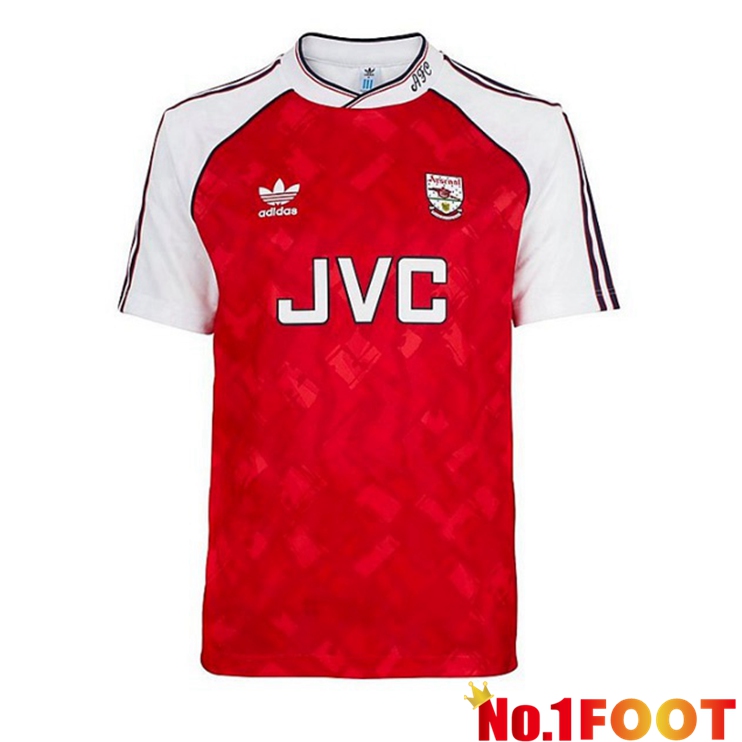 Arsenal Retro Home Jersey Red 1990-1992