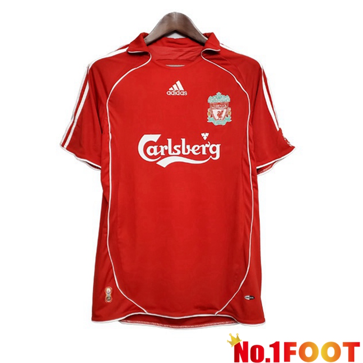 FC Liverpool Retro Home Jersey Red 2006-2007