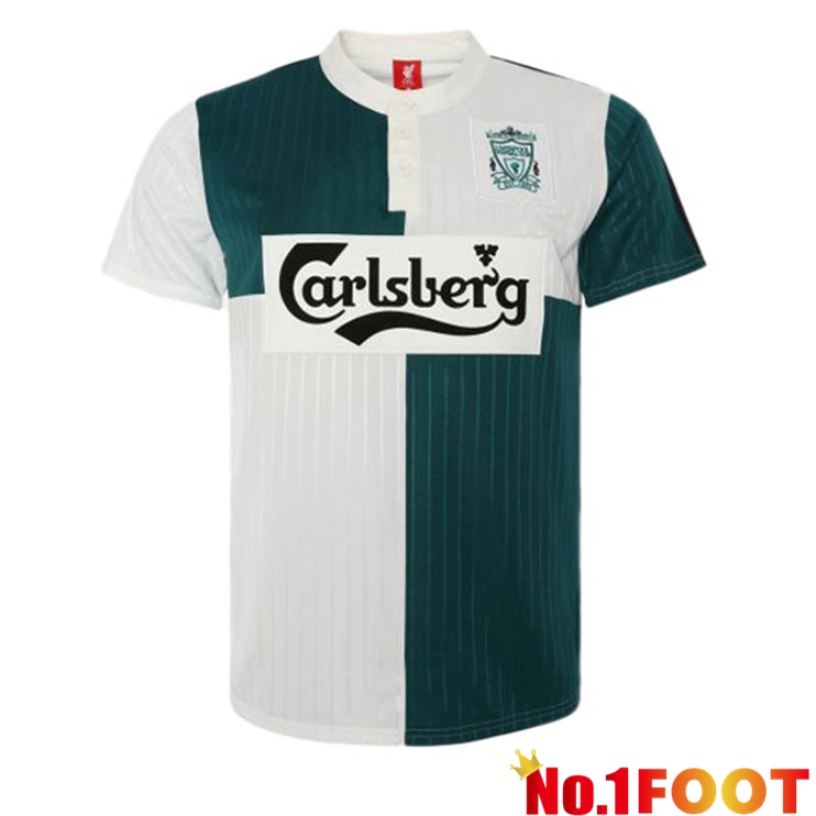 FC Liverpool Retro Away Jersey White 1995-1996