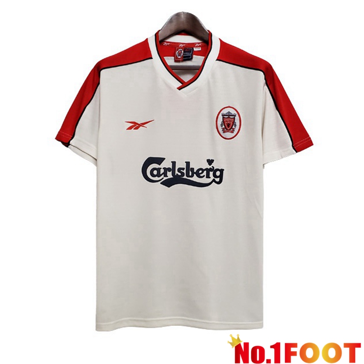 FC Liverpool Retro Away Jersey White 1998-1999