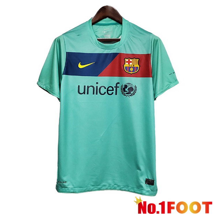 FC Barcelona Retro Away Jersey Blue 2010-2011