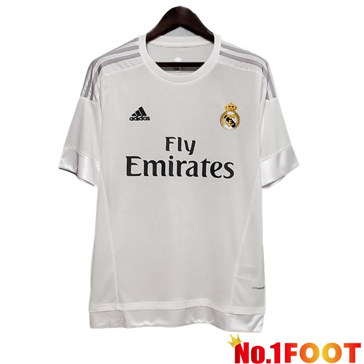 Real Madrid Retro Home Jersey White 2015-2016