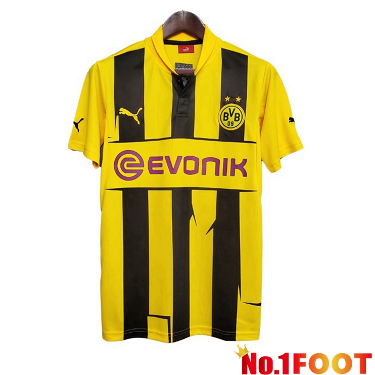 Dortmund Retro Home Jersey Yellow 2012-2013