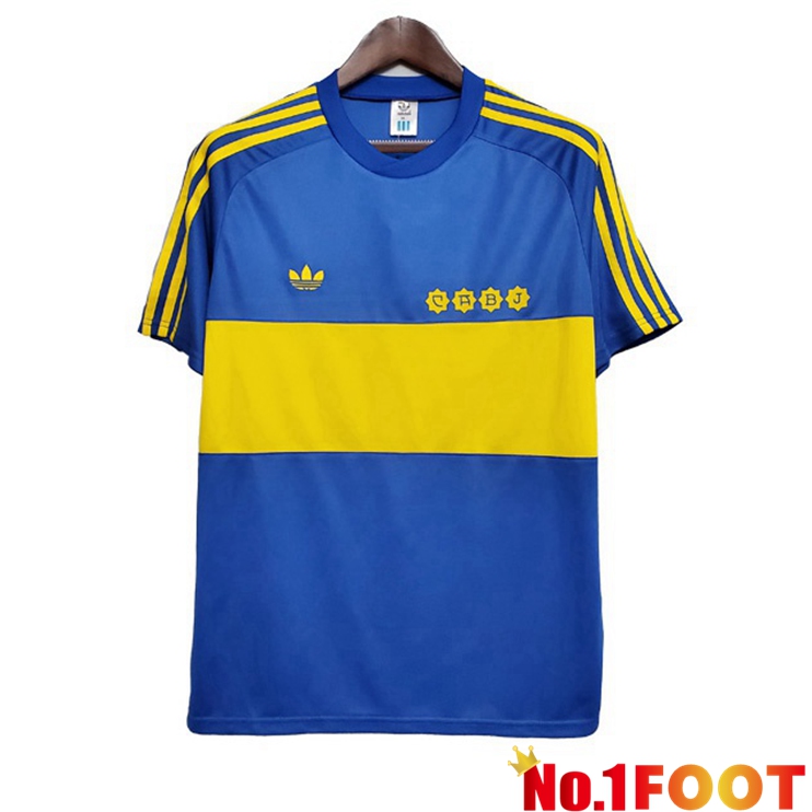 Boca Juniors Retro Home Jersey Blue 1981