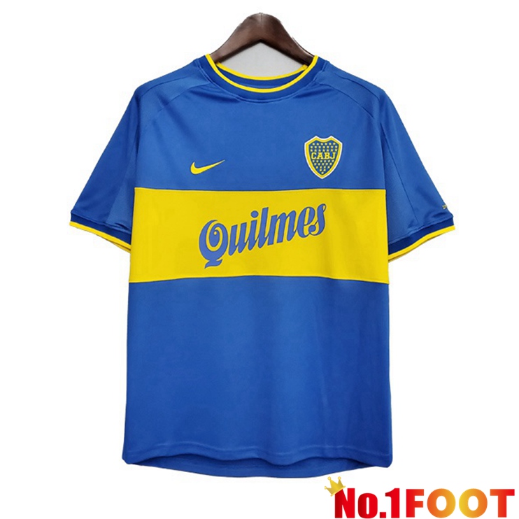 Boca Juniors Retro Home Jersey Blue 1999-2000