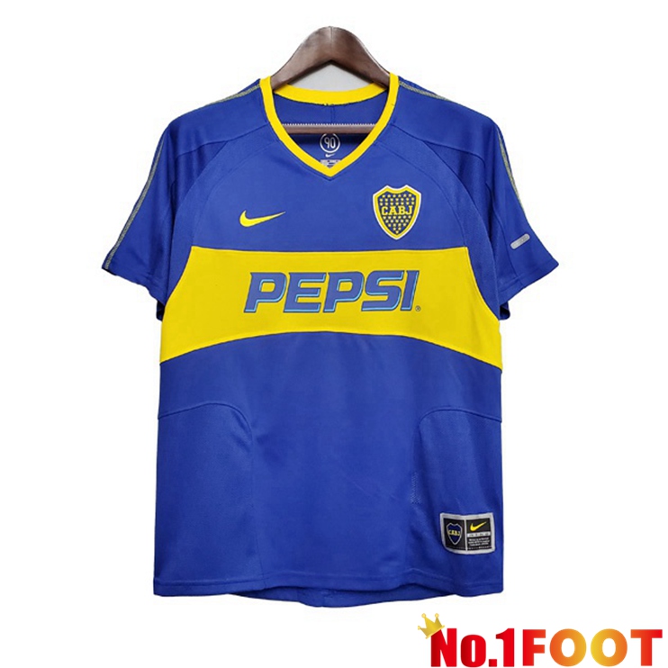 Boca Juniors Retro Home Jersey Blue 2003-2004