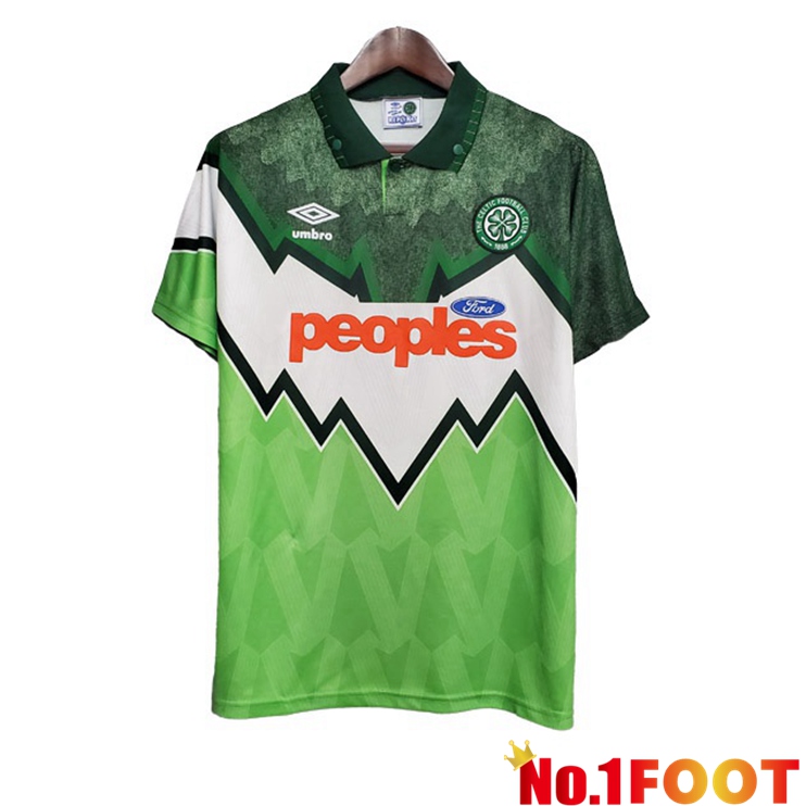 Celtic FC Retro Home Jersey Green 1991-1992