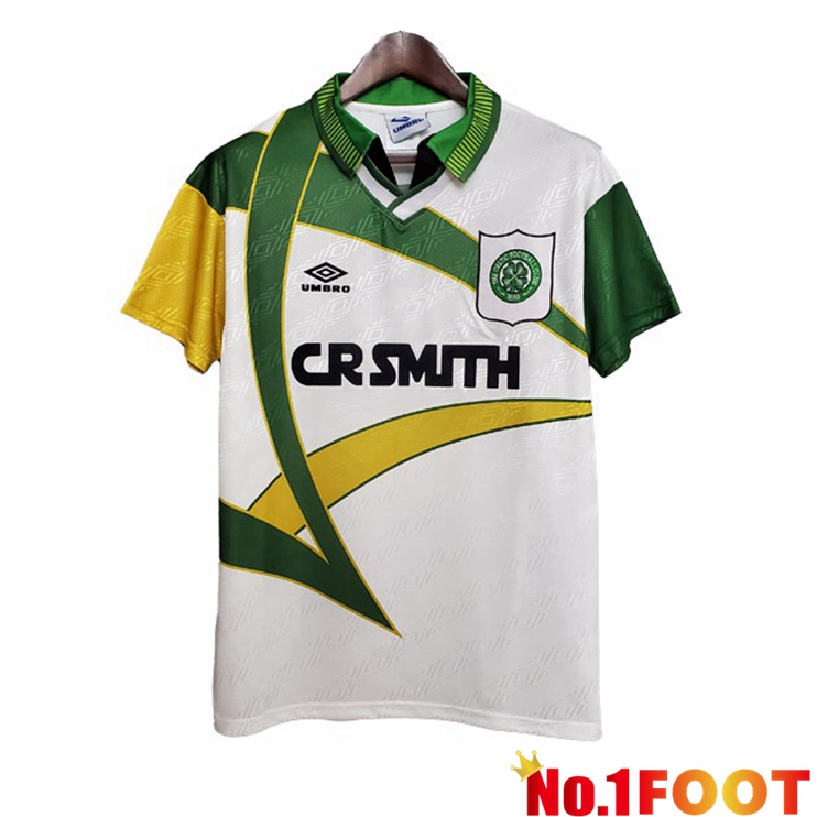 Celtic FC Retro Home Jersey White 1993-1995