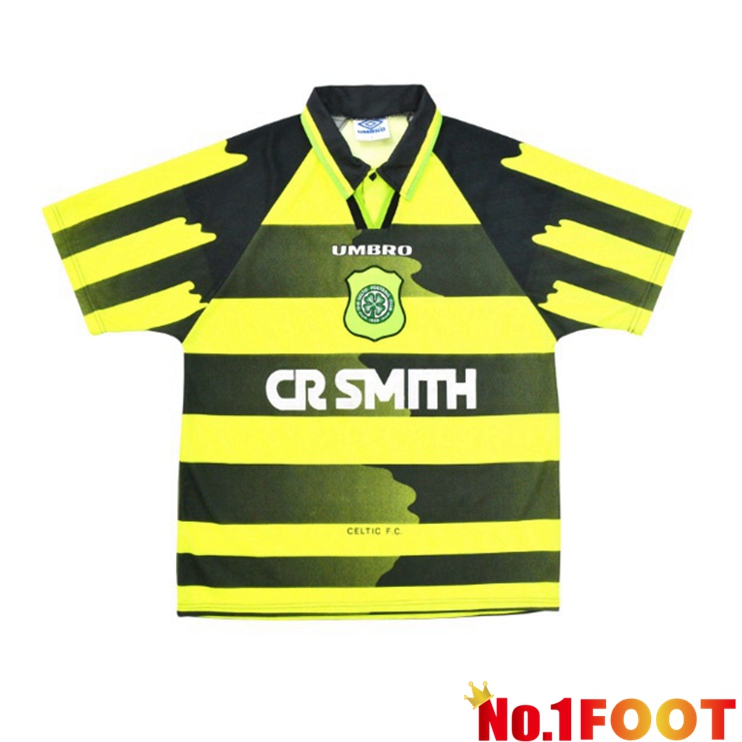 Celtic FC Retro Away Jersey Yellow 1996-1997