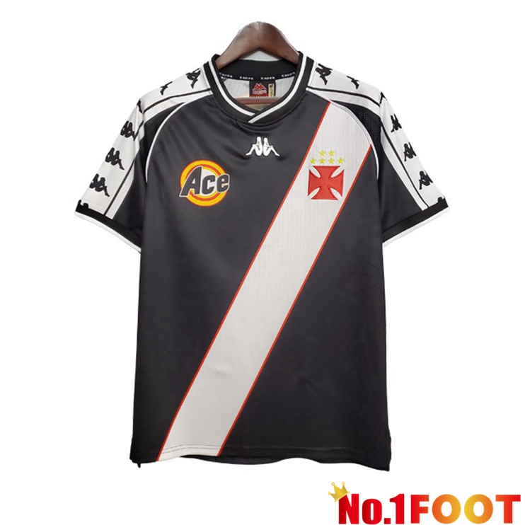 CR Vasco da Gama Retro Home Jersey Black 2000