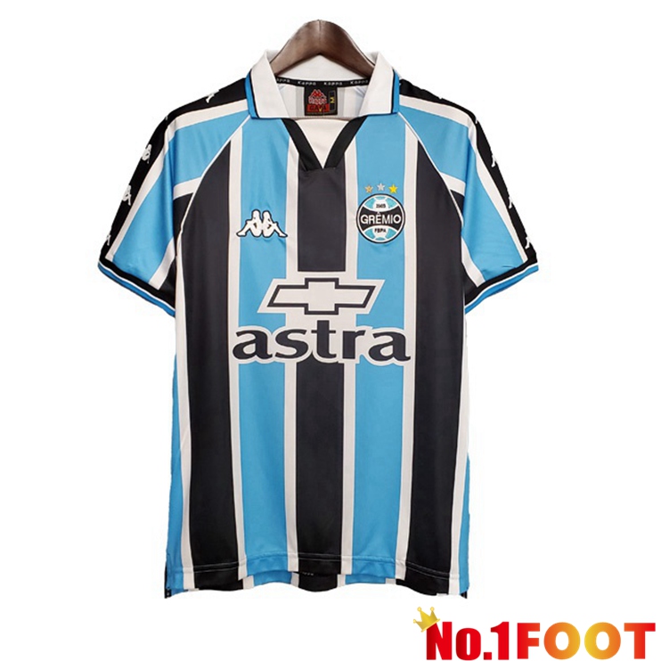 Gremio Retro Home Jersey Blue Black 2000