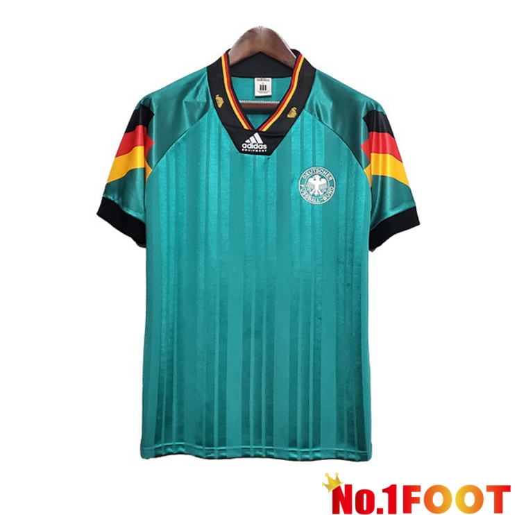 Germany Retro Away Jersey Green 1992