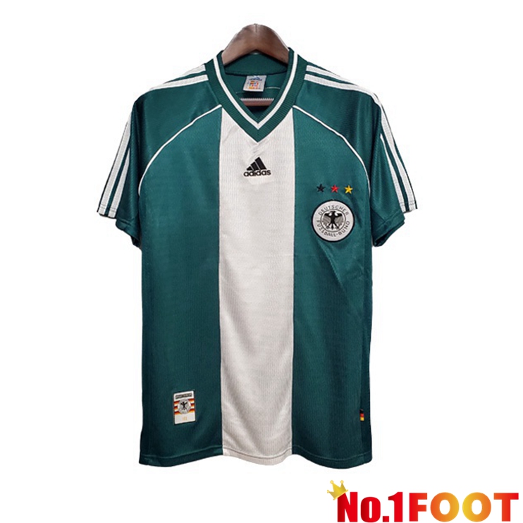 Germany Retro Away Jersey Green 1998