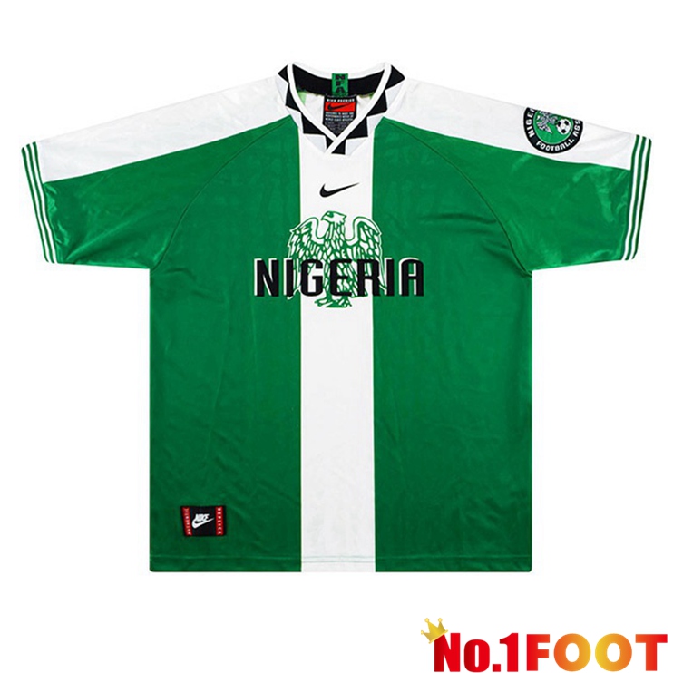 Nigeria Retro Home Jersey Green 1996