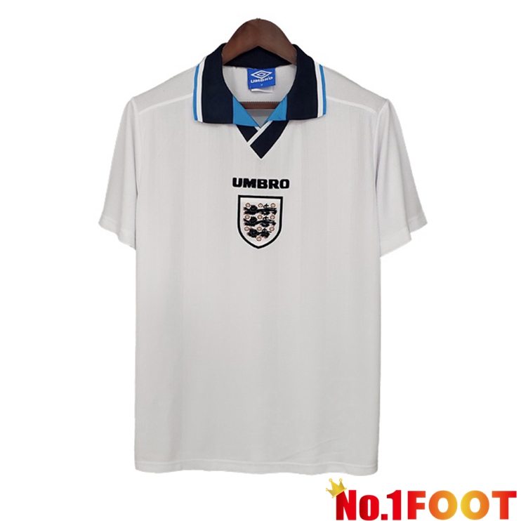 England Retro Home Jersey White 1996