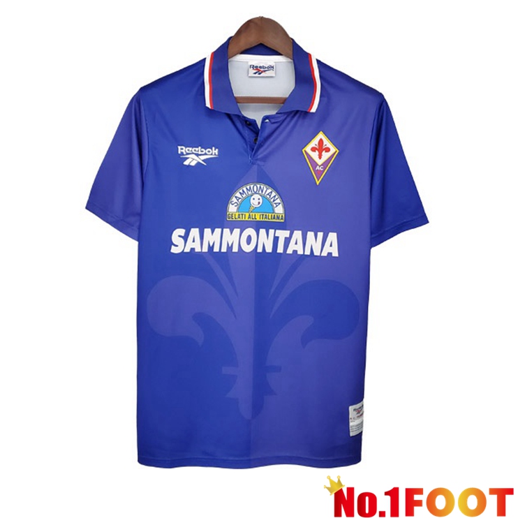 ACF Fiorentina Retro Home Jersey Blue 1995-1996