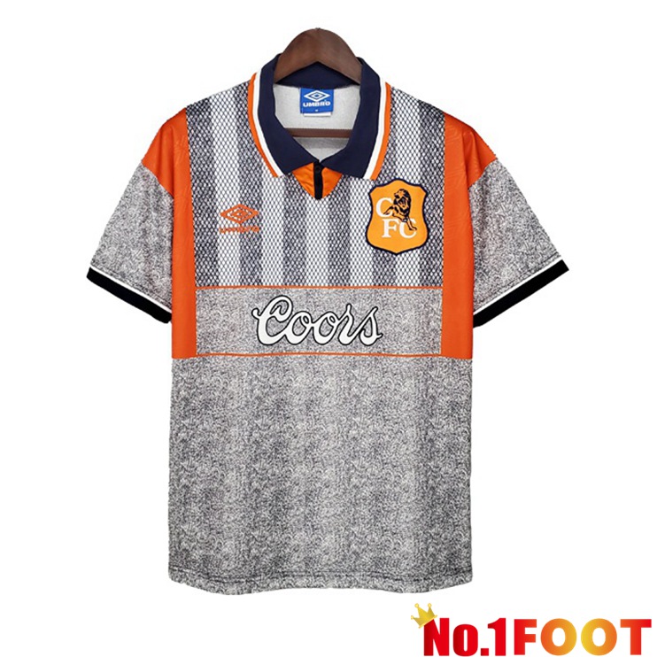 FC Chelsea Retro Away Jersey Grey 1994-1996