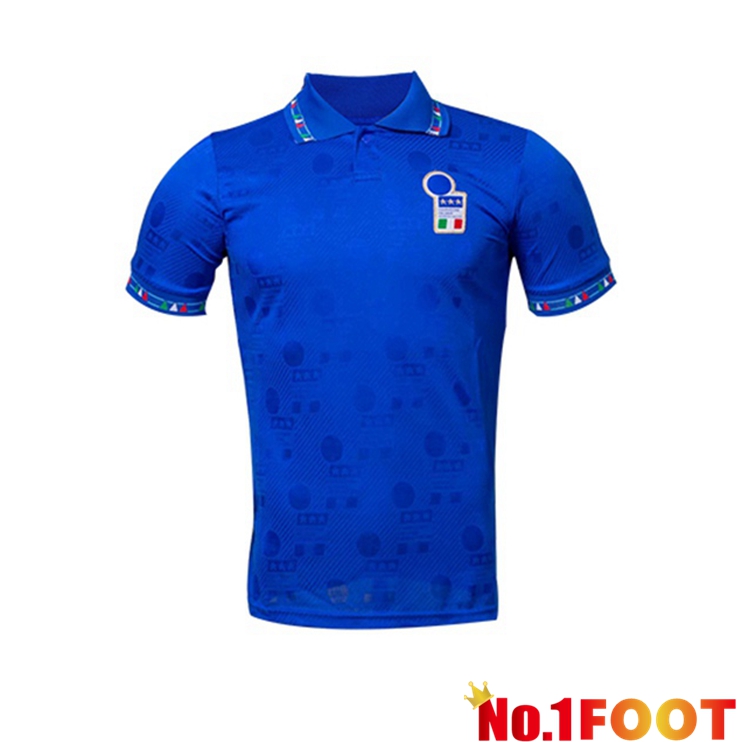 World Cup Italy Retro Home Jersey Blue 1994