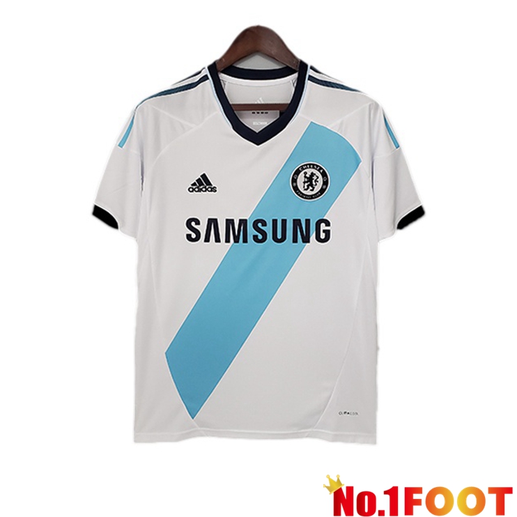 FC Chelsea Retro Away Jersey White 2012-2013