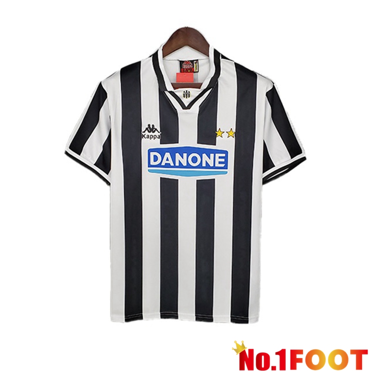 Juventus Retro Home Jersey Black White 1994-1995