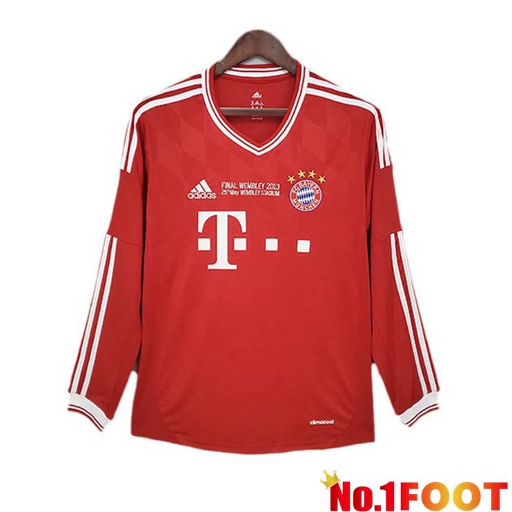 Bayern Munich Retro Home Jersey Red 2013-2014