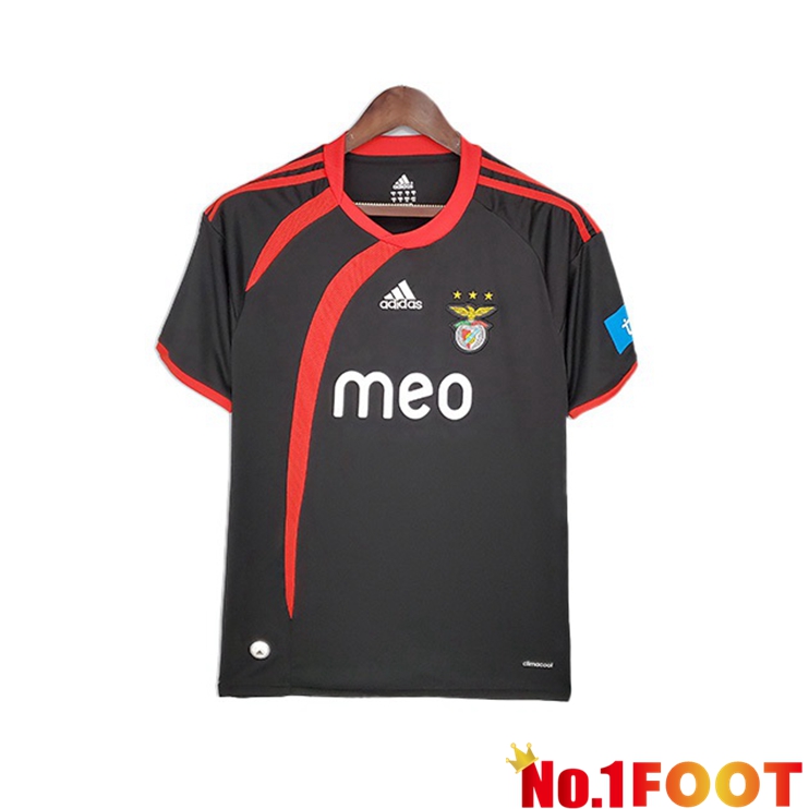 S.L Benfica Retro Away Jersey Black 2009-2010