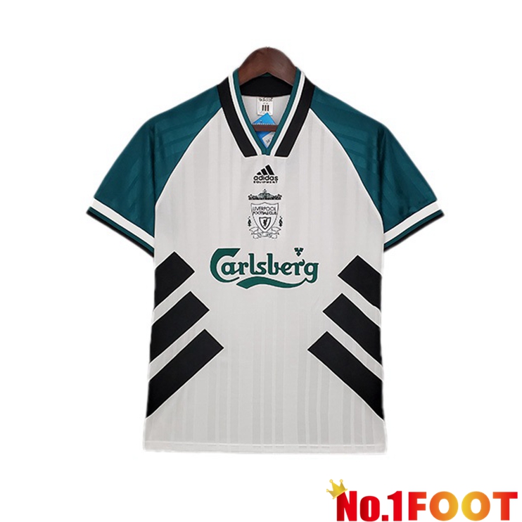 FC Liverpool Retro Away Jersey White 1993-1995