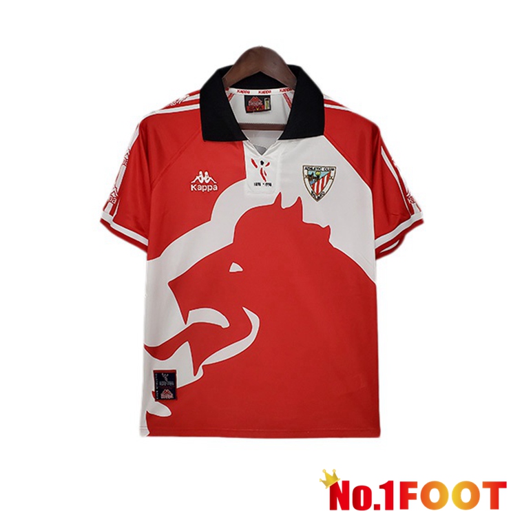 Athletic Bilbao Retro Home Jersey Red 1997-1998