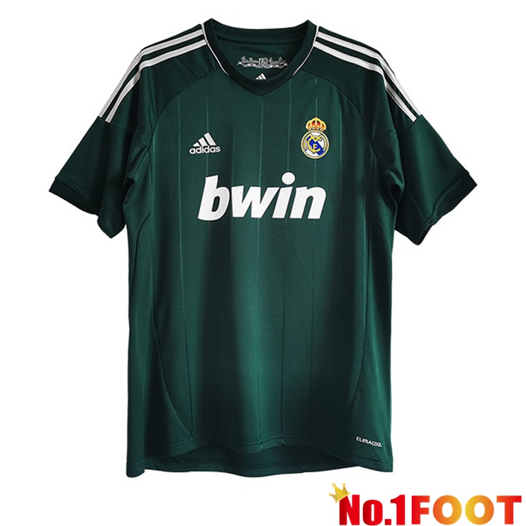 Real Madrid Third Jersey Retro Green 2012-2013