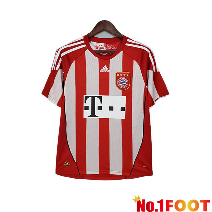 Bayern Munich Retro Home Jersey Red 2010-2011