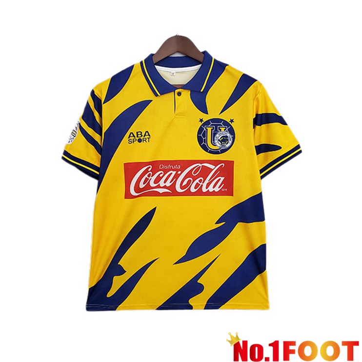 Tigres UANL Retro Home Jersey Yellow 1996-1997