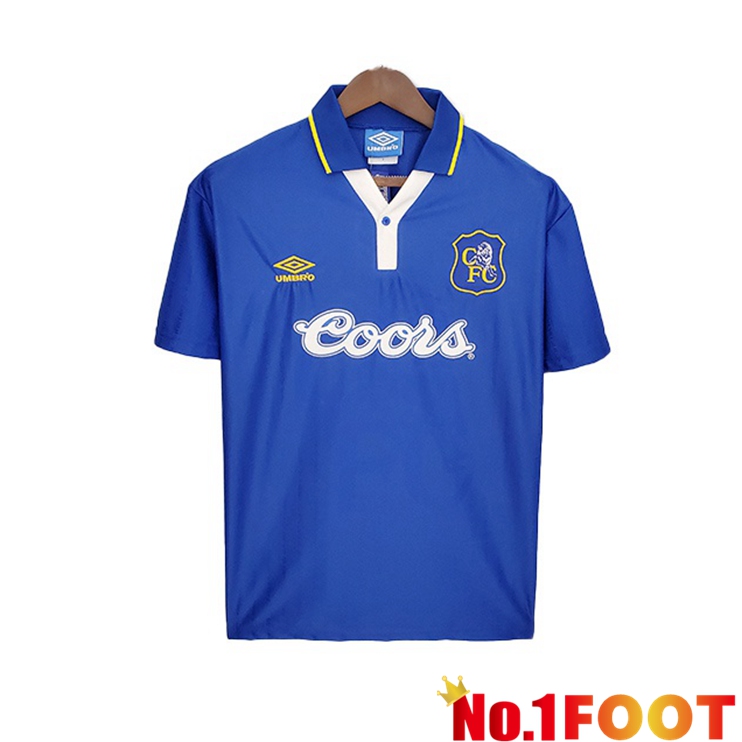 FC Chelsea Retro Home Jerseys Blue 1995-1997