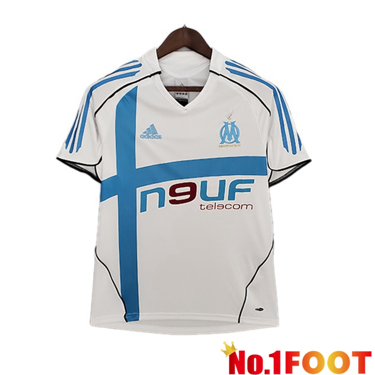 Marseille OM Retro Home Jerseys White 2005-2006