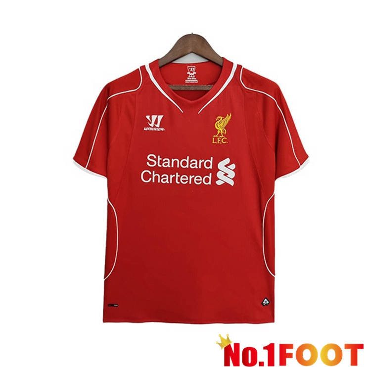 FC Liverpool Retro Home Red Jersey 2014-2015