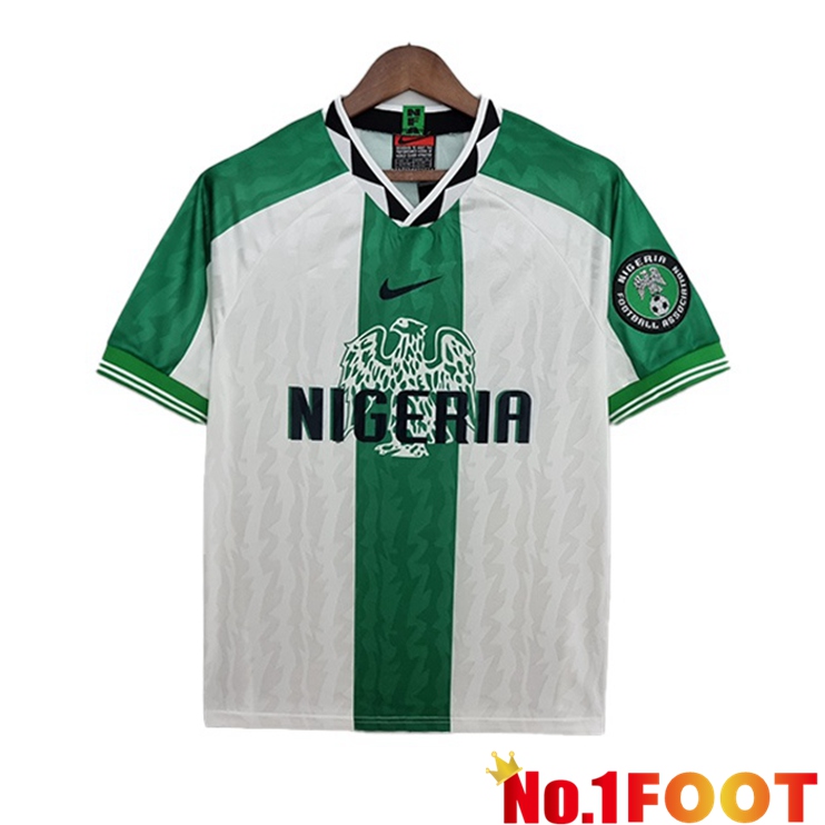 Nigeria Retro Away Green Jersey 1996-1998