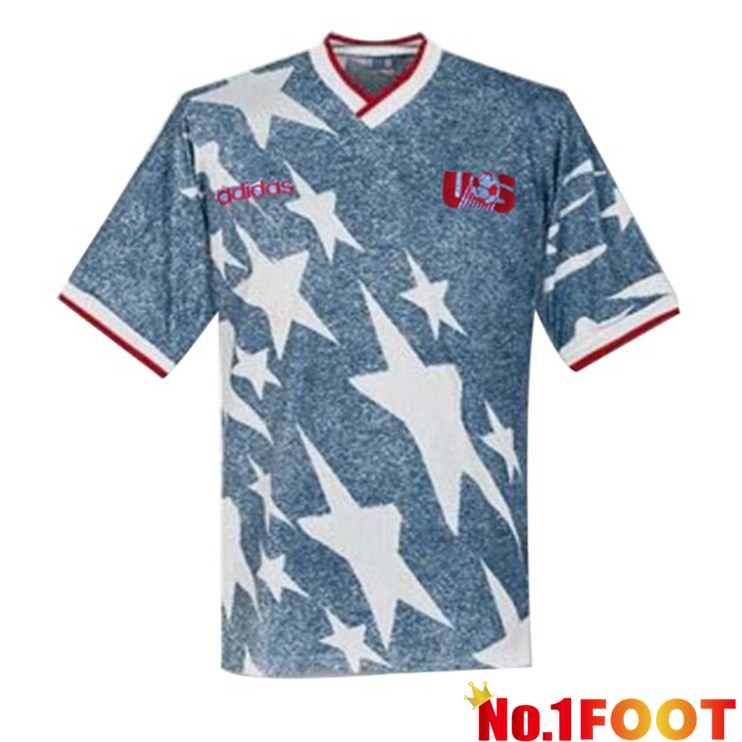 USA Retro Away Jersey Blue 1994 World Cup