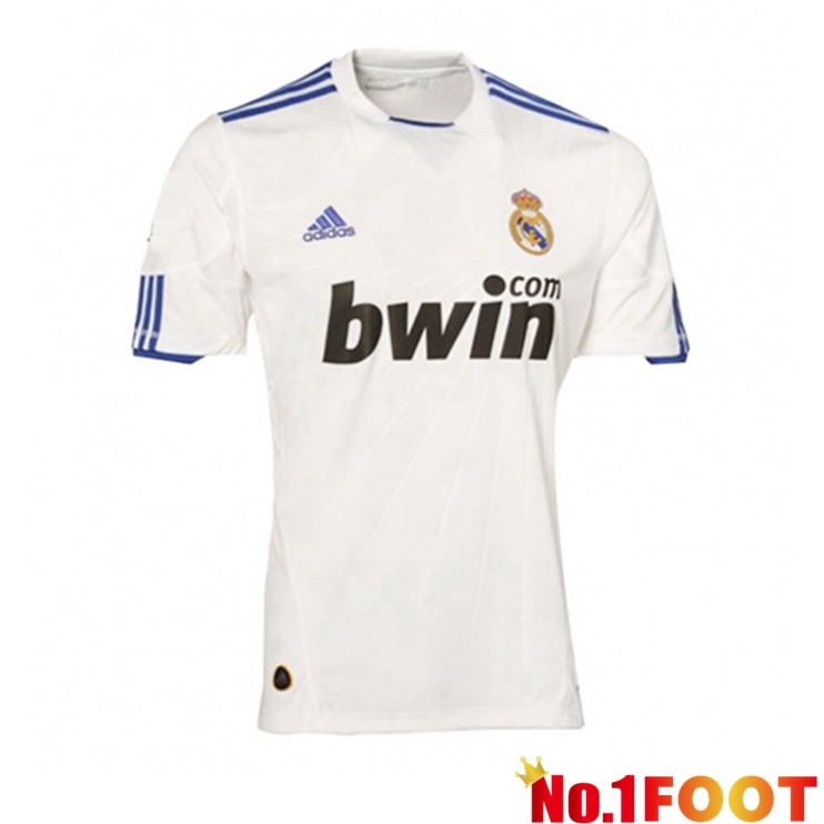 Real Madrid Retro Home Jersey White 2010-2011