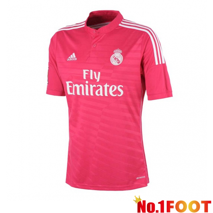 Real Madrid Retro Away Jersey Rose 2014-2015