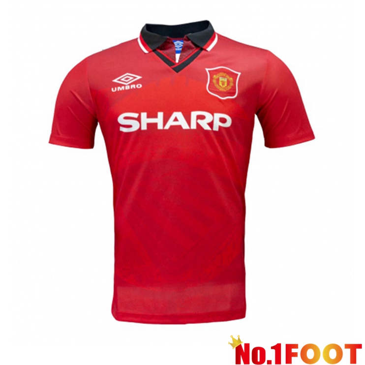 Manchester United Retro Home Jersey Red 1994-1995